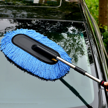 Telescopic Microfiber Car Duster – Scratch-Free, No Water Needed